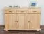 Sideboard, Kiefer massiv, Breite: 139 cm, Farbe: Natur Abbildung