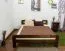 Holzbett Bettgestell Kiefer 160 x 200 cm Nuss Abbildung