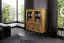 Vitrine Rolleston 21 Wildeiche massiv geölt - Abmessungen: 117 x 97 x 46 cm (H x B x T)