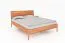 Einzelbett / Gästebett Wellsford 01 Kernbuche massiv geölt - Liegefläche: 140 x 200 cm (B x L)