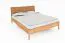 Doppelbett Wellsford 01 Wildeiche massiv geölt - Liegefläche: 180 x 200 cm (B x L)