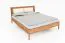 Einzelbett / Gästebett Wellsford 02 Wildeiche massiv geölt - Liegefläche: 90 x 200 cm (B x L)
