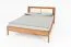 Einzelbett / Gästebett Wellsford 02 Wildeiche massiv geölt - Liegefläche: 90 x 200 cm (B x L)