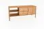 Kommode Wellsford 19 Wildeiche massiv geölt - Abmessungen: 64 x 142 x 46 cm (H x B x T)