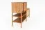 Regal Wellsford 39 Wildeiche massiv geölt - Abmessungen: 106 x 148 x 46 cm (H x B x T)