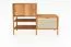Regal Wellsford 39 Wildeiche massiv geölt - Abmessungen: 106 x 148 x 46 cm (H x B x T)