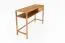 Schminktisch / Schreibtisch Wellsford 49 Wildeiche massiv geölt - Abmessungen: 80 x 120 x 46 cm (H x B x T)