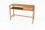 Schminktisch / Schreibtisch Wellsford 49 Wildeiche massiv geölt - Abmessungen: 80 x 120 x 46 cm (H x B x T)