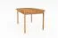 Esstisch ausziehbar Wellsford 55 Wildeiche massiv geölt - Abmessungen: 160-200 x 90 cm (B x T)