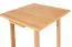Eichenfarbener Esszimmertisch DEIMONDS, Ausziehbar, platzsparend, Abmessung 80 x 80/110 cm (B x T), Tischplattenhöhe von 32 mm, robuste Holzfüße