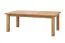 Ausziehbarer Esstisch Colmont 01, aus massiven Eichenholz, vier Standbeine, ausziehbar bis 290 cm, Maße: 75 x 200 x 100 cm, geölte Oberfläche