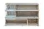 Elegante Kommode Bjordal 44, Farbe: Eiche Wellington / Grau - Abmessungen: 77 x 120 x 40 cm (H x B x T), mit LED-Beleuchtung