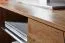 TV-Unterschrank / Lowboard, Farbe: Eiche - Abmessungen: 55 x 160 x 40 cm (H x B x T); TV-Unterschrank / Lowboard, Farbe: Eiche, teilmassiv - Abmessungen: 55 x 160 x 40 cm (H x B x T)