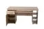 Schreibtisch mit Tastaturfach Delare 01, Farbe: Eiche Sonoma, Abstellplatz für den PC-Rechner, eine Schublade, ABS-Kanten, Maße: 75,5 x 145 x 65,5 cm