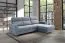 Ecksofa mit Schlaffunktion Turnhout 03, Farbe: Grau - Abmessungen: 102 x 256 x 181 cm (H x B x T) - Ottomane: Rechts