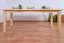 Tisch Kiefer massiv Vollholz natur Junco 241B (eckig) - 80 x 200 cm (T x B)