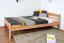 Jugendbett "Easy Premium Line" K4/1, 140 x 200 cm Buche Vollholz massiv Natur
