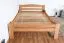 Jugendbett "Easy Premium Line" K4/1, 140 x 200 cm Buche Vollholz massiv Natur