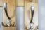 Garderobe Kiefer massiv Vollholz natur Junco 345 - Abmessungen: 125 x 50 x 33 cm (H x B x T)