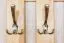 Garderobe Kiefer massiv Vollholz natur Junco 353 – Abmessungen: 80 x 50 x 29 cm (H x B x T)