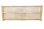 Hängeregal / Wandregal Kiefer massiv Vollholz natur Junco 336 - Abmessungen: 47 x 124 x 24 cm (H x B x T)