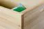 Truhe Kiefer massiv Vollholz natur 005 - Abmessungen: 55 x 77,5 x 49 cm (H x B x T)