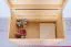 Truhe Kiefer massiv Vollholz natur 006 – Abmessungen: 58 x 94 x 55,5 cm (H x B x T)
