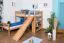 Kinderbett mit Rutsche