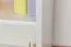 Regal Kiefer massiv Vollholz weiß lackiert Junco 53A - Abmessung 83 x 100 x 42 cm