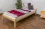 Kiefer Massivholz Bettgestell 90 x 200 cm Natur