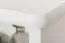 Regal Kiefer massiv Vollholz weiß lackiert Junco 47A - Abmessung 158 x 100 x 42 cm