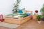 Bett Buche 120 x 200 cm Natur