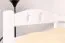 Stockbett für Erwachsene "Easy Premium Line" K19/n, Kopf- und Fußteil mit Löchern, Buche Vollholz massiv Weiß - 90 x 200 cm (B x L), teilbar
