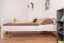 Stockbett für Erwachsene "Easy Premium Line" K21/n, Kopf- und Fußteil gerundet, Buche Vollholz massiv Weiß - 90 x 200 cm (B x L), teilbar
