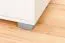 Garderobenschrank schmal, Farbe: Weiß - 209 x 50 x 37 cm (H x B x T)