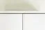 Garderobenschrank schmal, Farbe: Weiß - 209 x 50 x 37 cm (H x B x T)