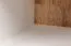 Regalaufsatz für Kommode Segnas, Farbe: Kiefer Weiß / Eiche Braun - 111 x 130 x 35 cm (H x B x T)