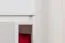 Jugendzimmer - Regal Alard 03, Farbe: Weiß - Abmessungen: 195 x 45 x 40 cm (H x B x T)