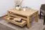 Couchtisch Wooden Nature 15 Eiche massiv geölt - Abmessungen: 105 x 65 x 47 cm (B x T x H)