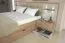 Schublade für Doppelbett Gataivai, Farbe: Walnuss - 20 x 72 x 195 cm (H x B x L)