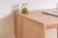 Schreibtisch 29, Farbe: Buche / Weiß - 76 x 125 x 60 cm (H x B x T)