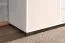 Kommode 26, Farbe: Weiß / Creme - Abmessungen: 134 x 86 x 37 cm (H x B x T)