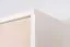 Hängeschrank 23, Farbe: Weiß / Creme - Abmessungen: 82 x 209 x 37 cm (H x B x T)