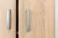 Kommode Ainsa 03, Farbe: Eiche Braun - 95 x 50 x 37 cm (H x B x T)