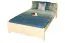 Kinderbett / Jugendbett Kiefer massiv Vollholz natur 78, inkl. Lattenrost - Abmessung 120 x 200 cm