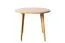 Couchtisch Eiche massiv natur Aurornis 78 (rund) - Abmessungen: 60 x 60 x 50 cm (B x T x H)
