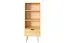 Regal Kiefer massiv natur Aurornis 23 - Abmessungen: 125 x 50 x 40 cm (H x B x T)