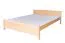 Jugendbett Buche massiv Vollholz natur 117, inkl. Lattenrost - Abmessung 160 x 200 cm