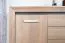 Kommode Kundiawa 11, Farbe: Sonoma Eiche hell / Sonoma Eiche dunkel - Abmessungen: 84 x 160 x 40 cm (H x B x T)