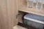 Kommode Kundiawa 07, Farbe: Sonoma Eiche hell / Sonoma Eiche dunkel - Abmessungen: 140 x 80 x 40 cm (H x B x T)